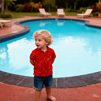 Artsy Splash - Red - SurfSprouts