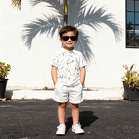 Artsy Splash - White - SurfSprouts