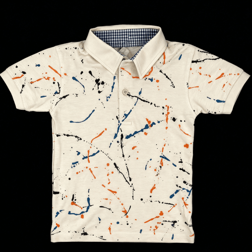 Artsy Splash - Beige - SurfSprouts