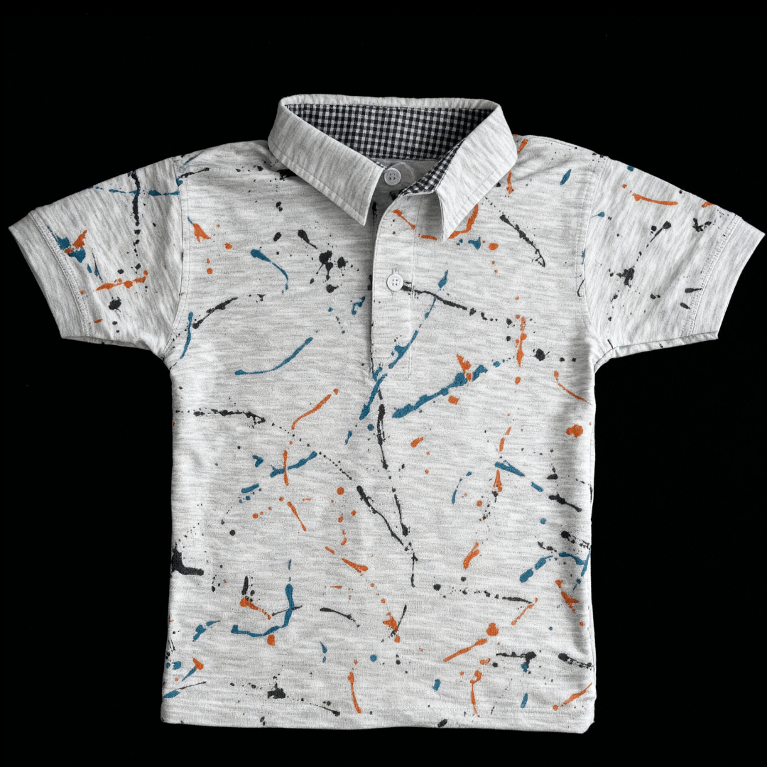 Artsy Splash - Gray - SurfSprouts