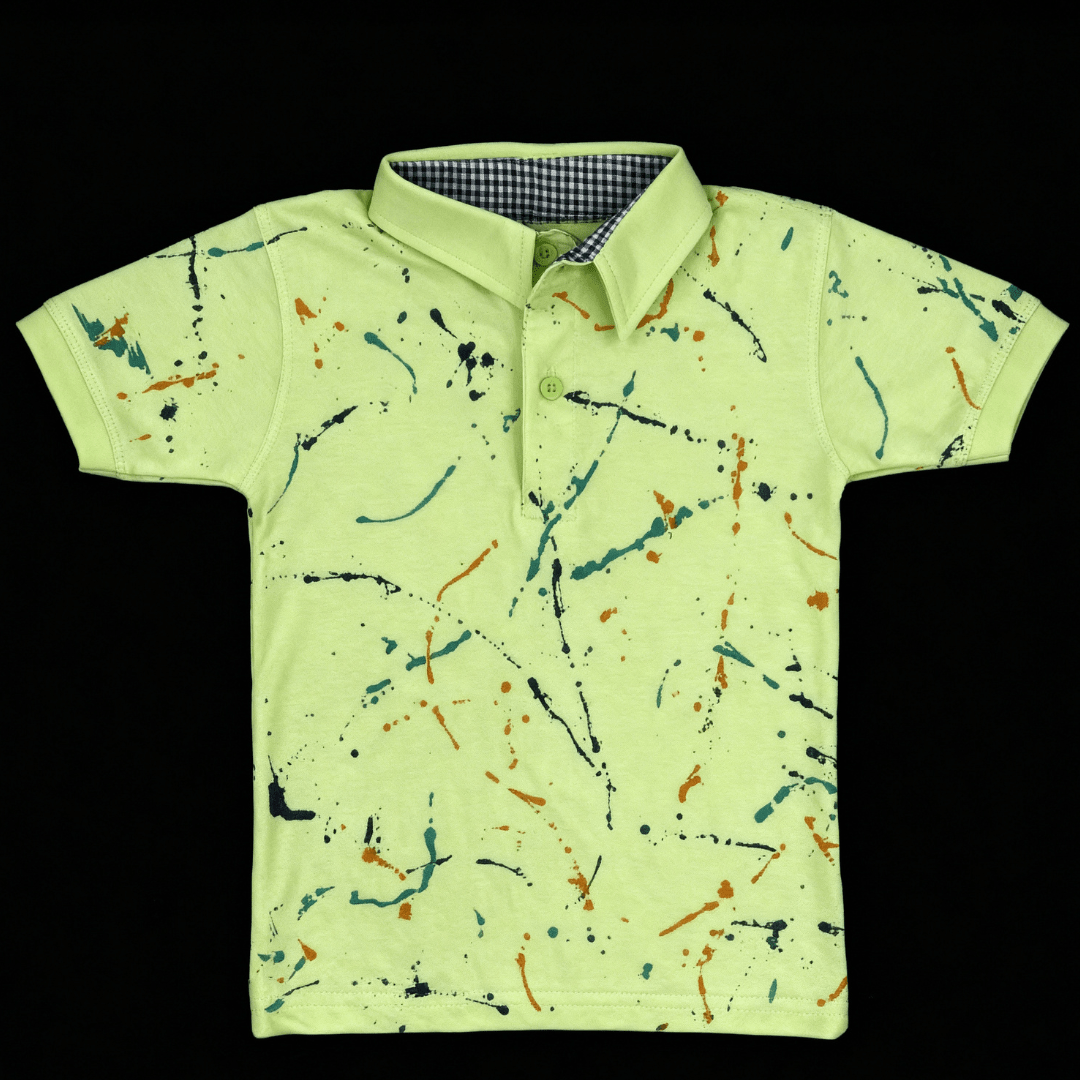 Artsy Splash - Lime Green - SurfSprouts