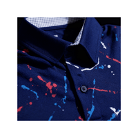 Artsy Splash - Navy Blue - SurfSprouts