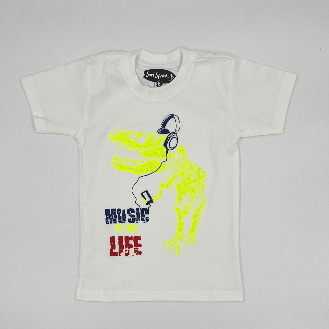 Glow In the Dark Dino T - 4 Year Old - SurfSprouts