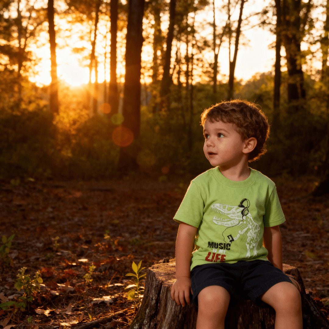 Glow In the Dark Dino T - 2 Year Old - SurfSprouts