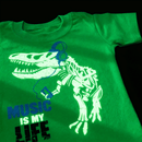 Glow In the Dark Dino T - 4 Year Old - SurfSprouts