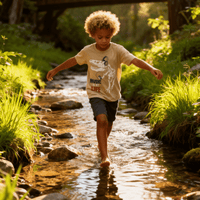 Glow In the Dark Dino T - 2 Year Old - SurfSprouts