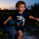 Glow In the Dark Dino T - 2 Year Old - SurfSprouts