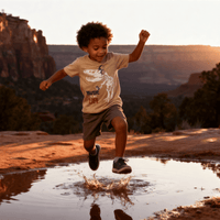 Glow In the Dark Dino T - Green - SurfSprouts