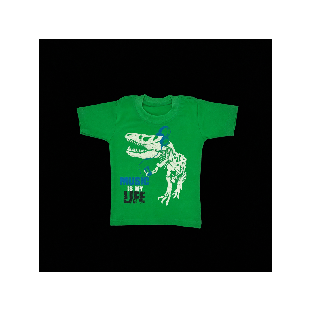 Glow In the Dark Dino T - 4 Year Old - SurfSprouts