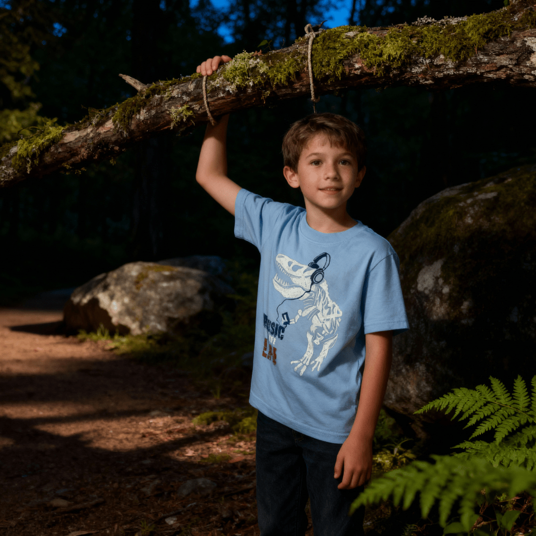 Glow In the Dark Dino T - 2 Year Old - SurfSprouts