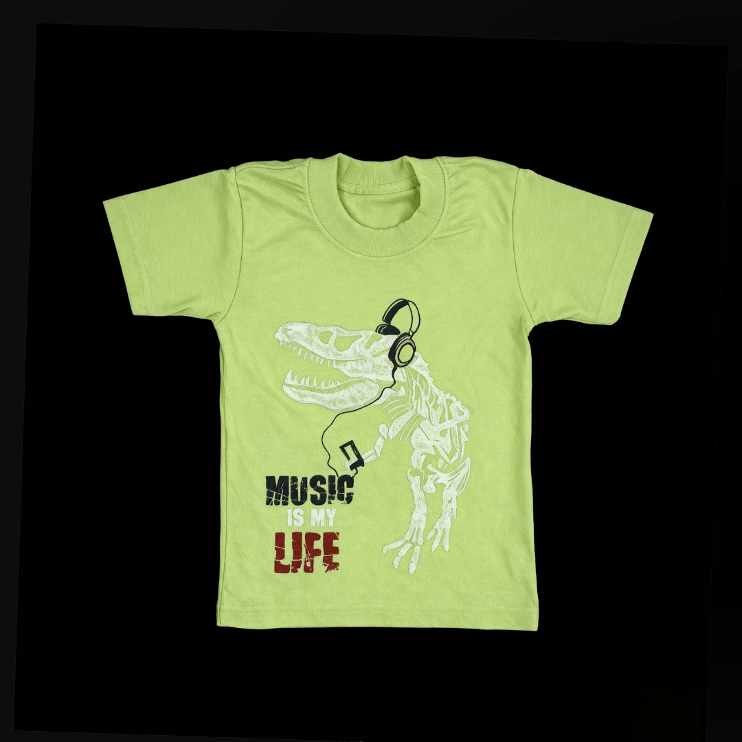 Glow In the Dark Dino T - 4 Year Old - SurfSprouts