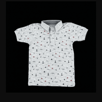 Lighthouse Polo - Gray - SurfSprouts